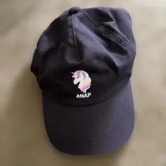 ANAP kids ユニコーンキャップ　ブラックのサムネイル