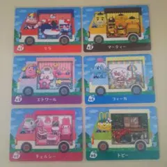 あつ森　どう森　amiibo　カード サンリオ 全種6枚セット
