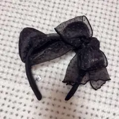 ハローキティ ドッド柄 カチューシャ USJ