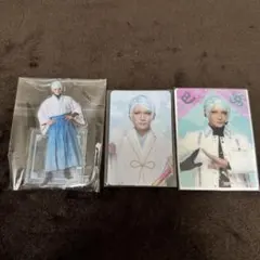 刀ミュ 巴形薙刀 アクスタ、ふぉとカード、クリアカード