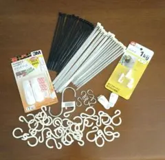 3M フックと結束バンドセット