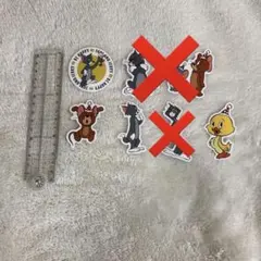 トムとジェリー　アニメ　ステッカー　シール　キャラクター　防水　4枚セット