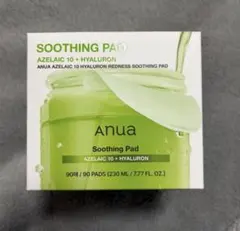【未使用】Anua アゼライン酸10 ヒアルロンレッドネススージングパッド