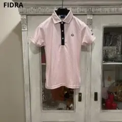 FIDRA フィドラ 半袖シャツ M/M 淡ピンク 総柄 ゴルフのサムネイル