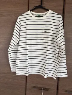Crocodile ストライプ長袖カットソー Mサイズ