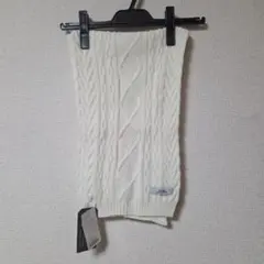 アーバンリサーチ　CO2L　アラン柄マフラー　新品未使用タグ付き　白　ホワイト