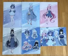 ローソン　クリアファイル　ブルーアーカイブ全6種　コンプリートセット