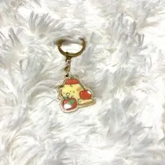 【ご当地限定/美品✨】すみっコぐらし 信州りんご キーホルダー チャーム　ねこ