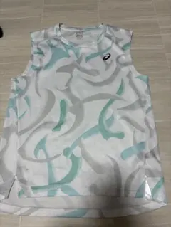 ★週末限定価格★asics ランニングノースリーブ　Sサイズ