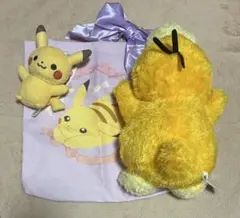 ポケモン　ぬいぐるみ　トートバッグ