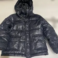 COMME CA ISM 黒 ダウンジャケット