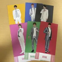 SixTONES Myojo 厚紙 6枚セット