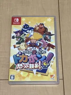 Switch ドカポン!怒りの鉄剣　【中古品】