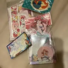 アリエルミニレターセット　メモ　ステッカーシール