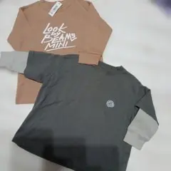 LOOK BY BEAMS MINI Tシャツ2枚セット90　タグ付き