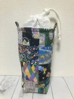 ハンドメイド ペットボトルカバー ユキエモン クックキャッツ ブラック