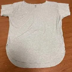 UNIQLO グリーン　半袖 Tシャツ Lサイズ　エアリズム