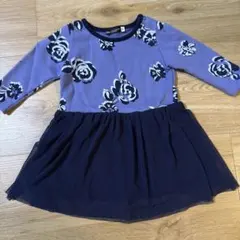 Bebe 切り替え ワンピース 80