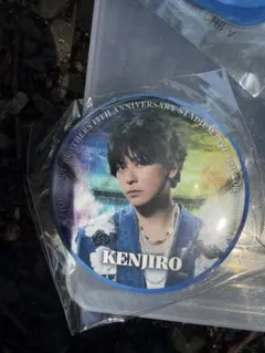 山下健二郎 缶バッジ