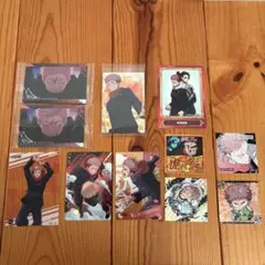呪術廻戦 虎杖悠仁 ステッカー ウエハース カード まとめ売り