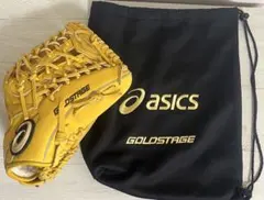 asics goldstage 軟式 外野手用 グローブ 袋付属のサムネイル