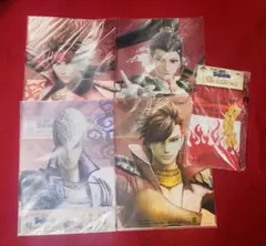 戦国BASARA 一番くじ 和風巾着＆クリアファイルセット 真田 井伊 石田 島