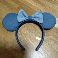 ミニーマウス デニムカチューシャ