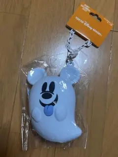 ディズニーハロウィン バッグチャーム おばけミッキー