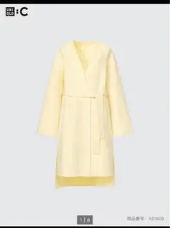 UNIQLO C ダブルフェイスラップコート