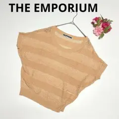 THE EMPORIUM 950 透かし編みニット ベージュ M 春夏のサムネイル