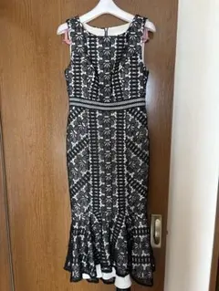 ERUKEI ノースリーブ フィット＆フレアドレス