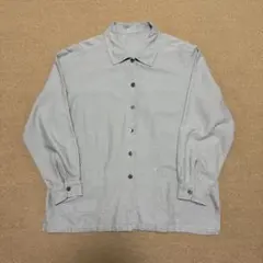 未使用◇SHIPS カランシエル◇コットンリネンサファリシャツジャケット 