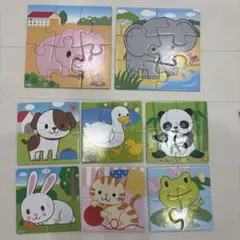 くもんのジグソーパズル ステップ1 8組セットのサムネイル