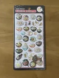 ボンボンドロップシール　和柄　ラーメン　中華