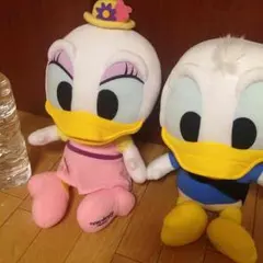 ドナルド&デイジーのぬいぐるみ