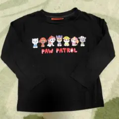 PAW PATROL 黒 長袖カットソー　120