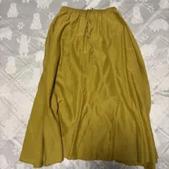 アーバンリサーチドアーズ　ロングスカート　からし色