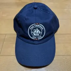 NAO TRINIDAD刺繍ロゴ キャップ ネイビー