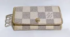 LOUIS VUITTON ダミエ アズール ミュルティクレ ４連キーケース