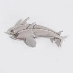 ジョージジェンセン ブローチ イルカ SV925 317 シルバー925のサムネイル