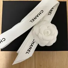 CHANEL シャネル　リボン　カメリア