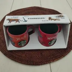 スターバックス ジャカルタ & インドネシア カップ 2個セット