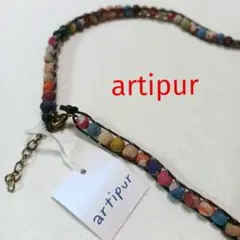 artipurアルティプール カラフルビーズ チョーカータグ付き新品未使用！