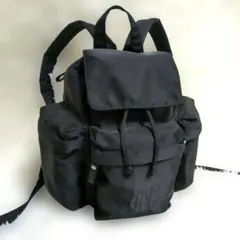 美品✨️エンボスロゴ ジャンポールゴルチエ リュック アーカイブ 巾着 黒 軽量