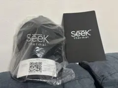 Seek Thermal キャップ 帽子 ブラック メモ帳付