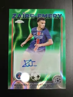 【世界99枚限定】topps ザイール・エメリ 直筆サイン auto PSG