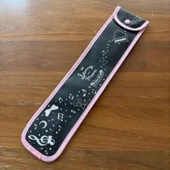 リコーダーケース　星空音符ピアノデザインケース　ブラック