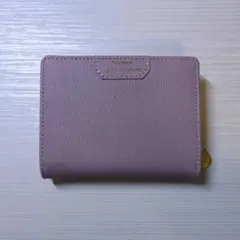 ピンク 二つ折り財布 合成皮革