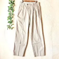 a1642 デサント ゴルフ コットン100% 2タック スラックス 79のサムネイル