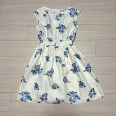 earth music&ecology 花柄 ノースリーブワンピース